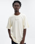 Karl Kani Signature Star Print T-Shirt Beige