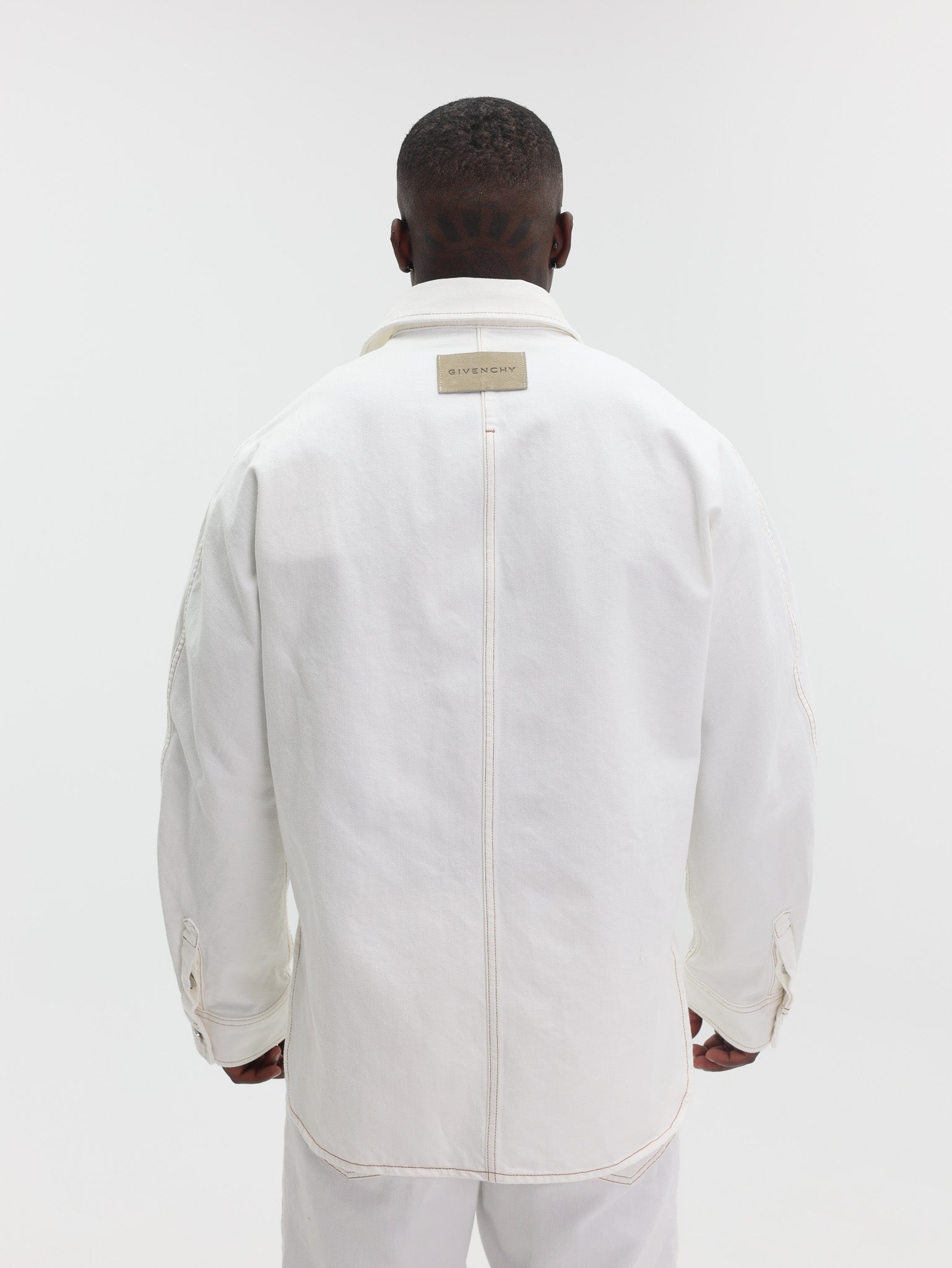 Givenchy Shirt Long Sleeve White-AL Capone Premium