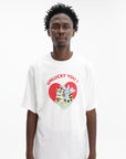 Kenzo T-Shirt Cartoon Embroidered Off White