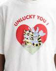 Kenzo T-Shirt Cartoon Embroidered Off White