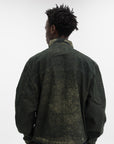 Arte Allover Paint Jacket Green