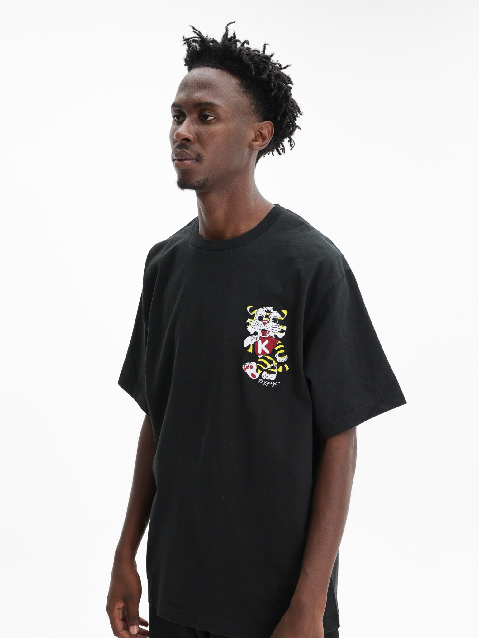 KENZO 寝袋 Kenzo T-Shirt Wild Tiger Oversized Black - AL Capone Premium