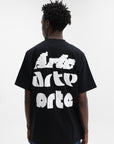 Arte Multi Arte Print T- Shirt Black