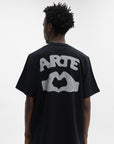 Arte Diels Stitch T-Shirt Black