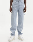 Karl Kani Retro Baggy Workwear Denim Bleached Blue