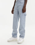 Karl Kani Retro Baggy Workwear Denim Bleached Blue