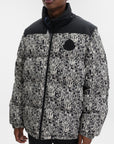 Moncler Jacket Chubasco Allover Print Black-White
