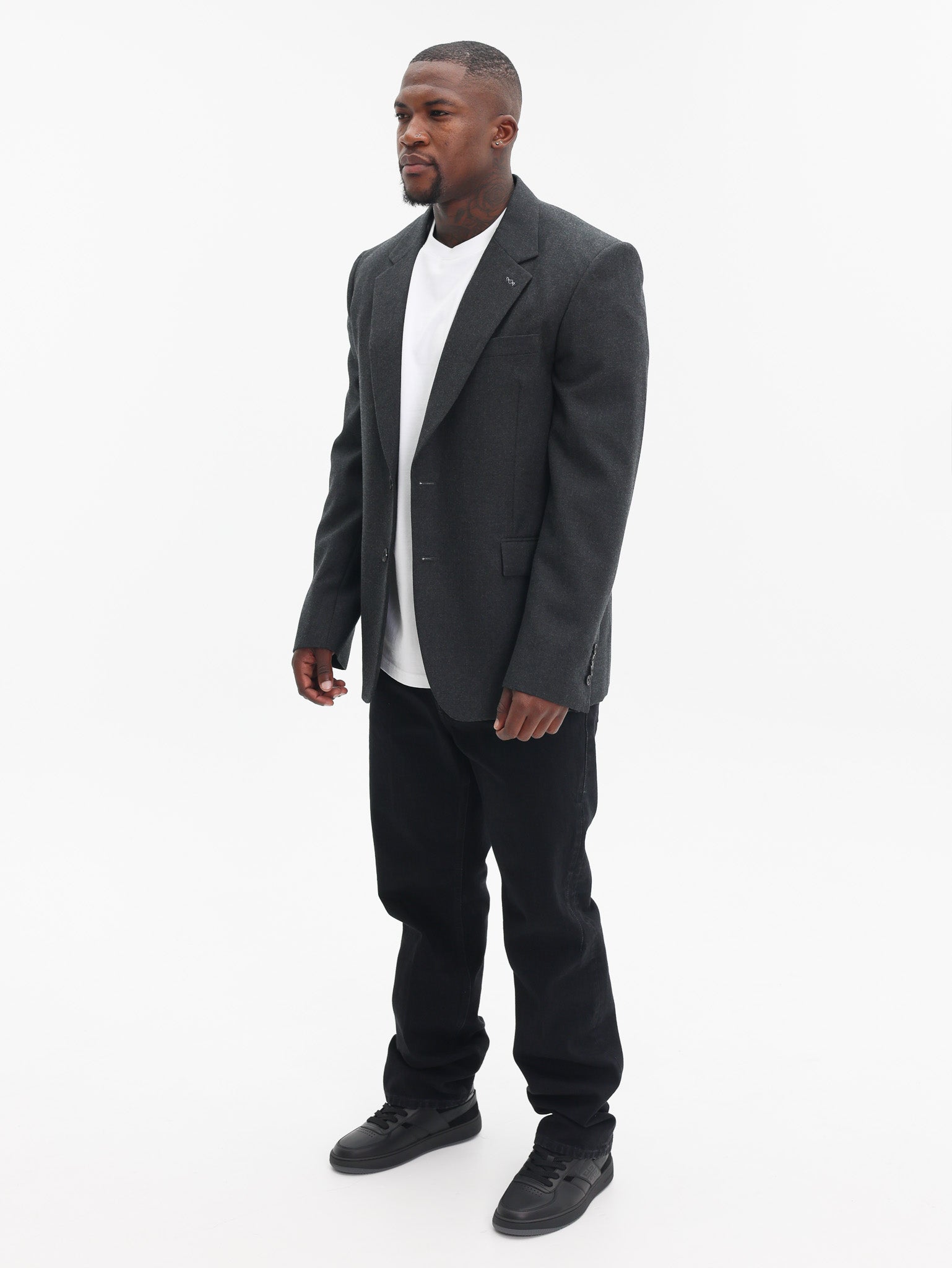 Givenchy Blazer Charcoal-AL Capone Premium