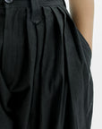 Kenzo Pants Woven Cotton Black