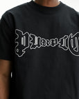Purple T-Shirt Jersey Black