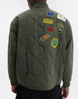 Market Jacket Logo Patchwork Green