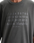 Maison Margiela Numerical Logo T-shirt Washed Black