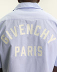 Givenchy Shirt Short Sleeve Baby Blue