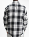 Purple Shirt Plaid Flannel Multi