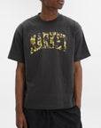 Market T-Shirt Dark Camo Washed Black