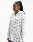 Comme Des Garcons Shirt Hooded X Lacoste White