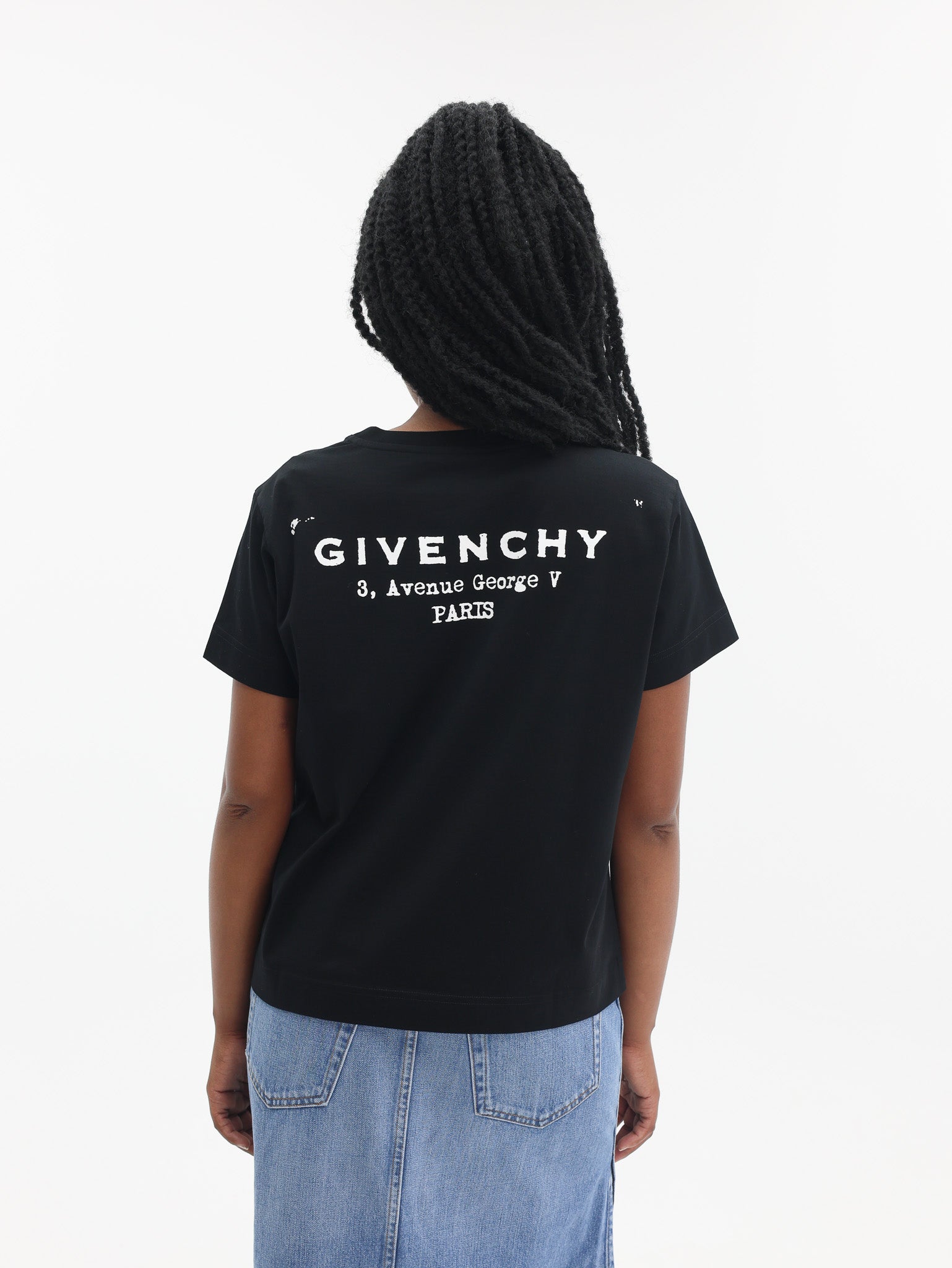 Givenchy T-Shirt Logo Black-AL Capone Premium