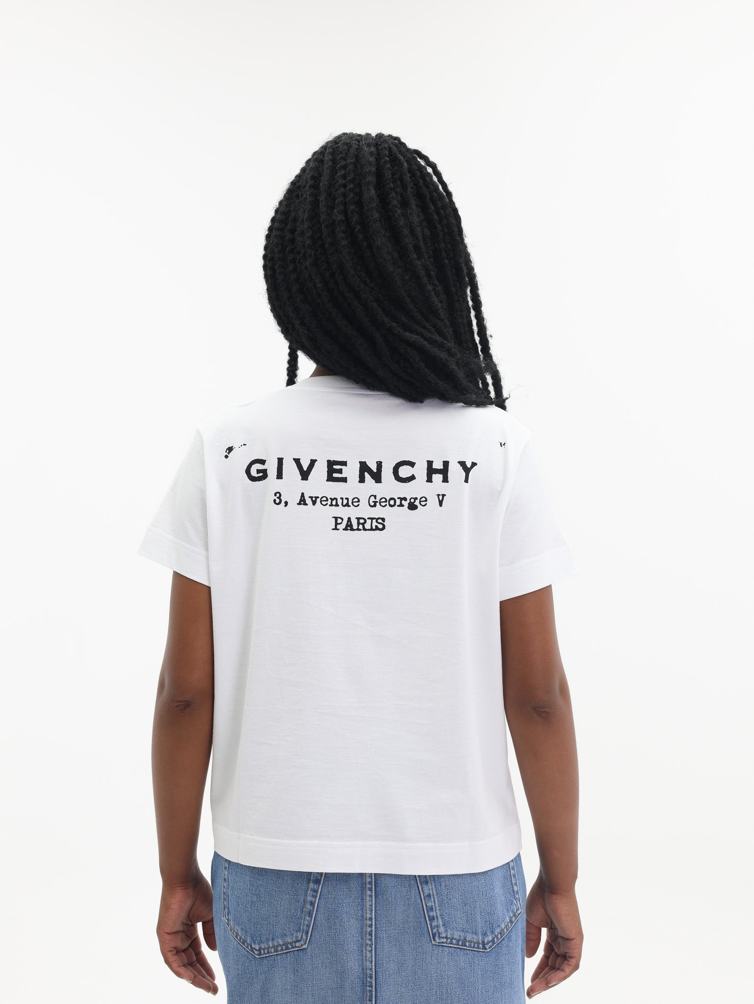 Givenchy T-Shirt Logo White-AL Capone Premium