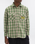 Market Shirt Check Green-Beige