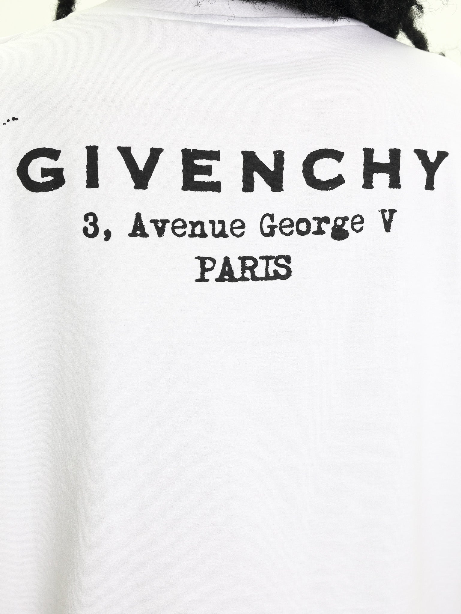 Givenchy T-Shirt Logo White-AL Capone Premium
