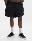 Market Shorts Smiley Grand Slam Black