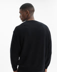 Kenzo Sweatshirt Knitted Cotton Pullover Black