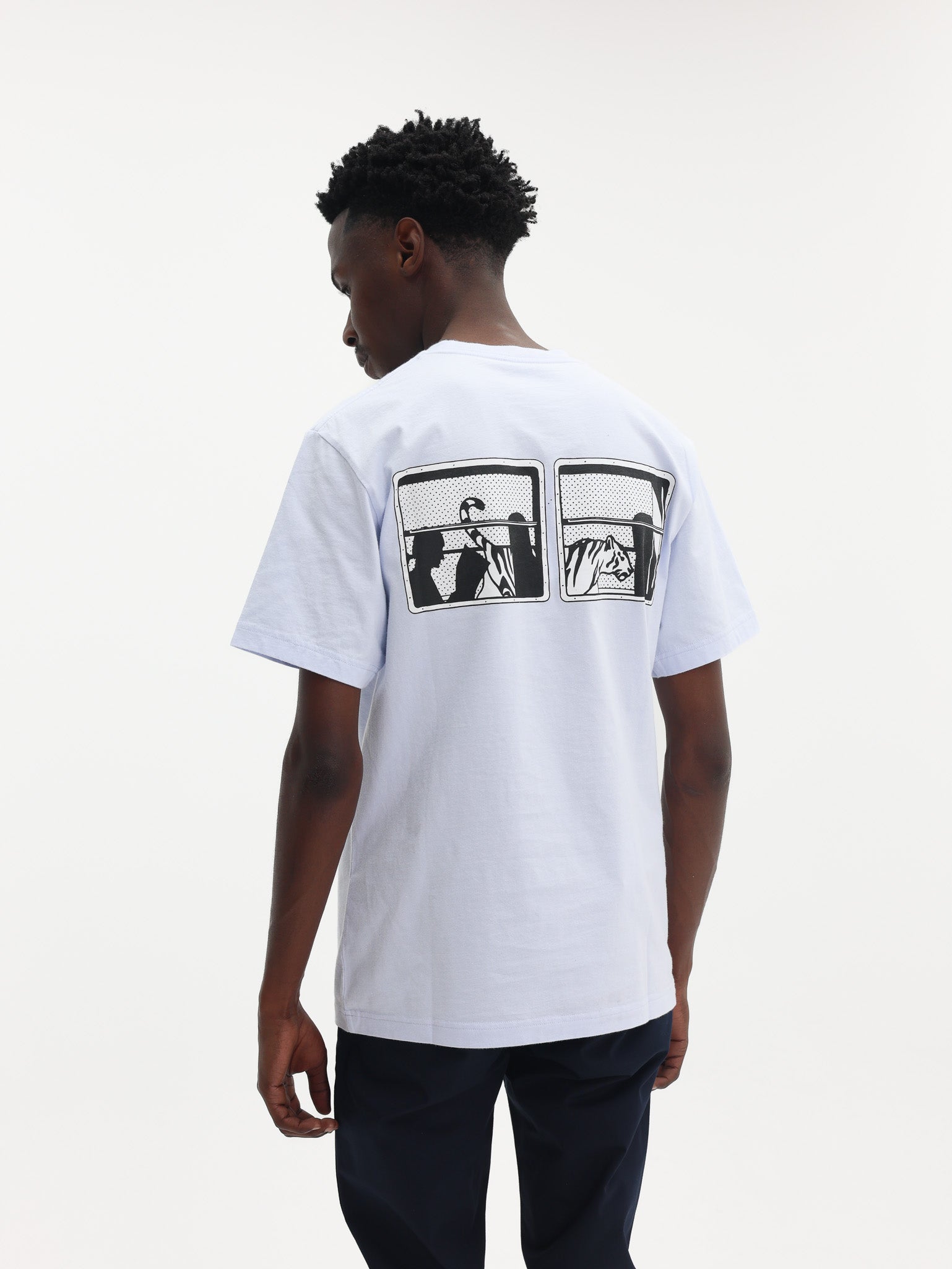 Kenzo City T-Shirt Blue-AL Capone Premium