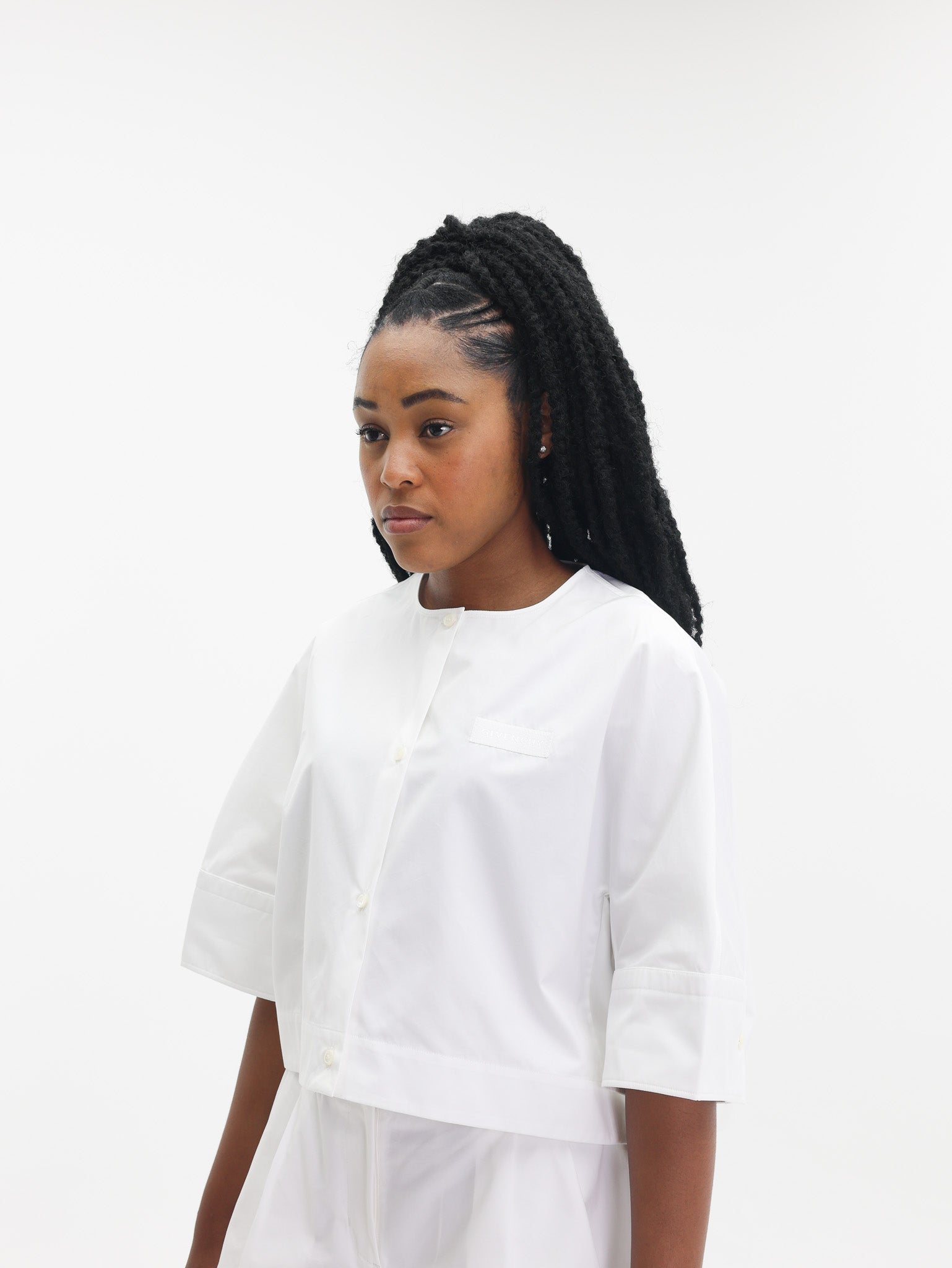 Givenchy Shirt Logo White-AL Capone Premium