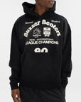 Market Sweater Hooded Buzzer Beaters Black-White