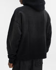 Market Sweater Hooded Buzzer Beaters Black-White