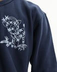 Kenzo Sweatshirt Knitted Cotton Pullover Navy