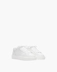 Cleens Sneakers C27 Textured Leather White