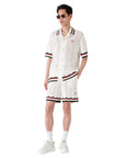 Casablanca Shirt Montagne Ondulee Crochet White