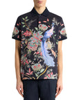 Etro Golfer Peacock Garden Multi
