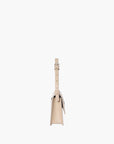 Off-White Bag Silver Logo Strap Beige