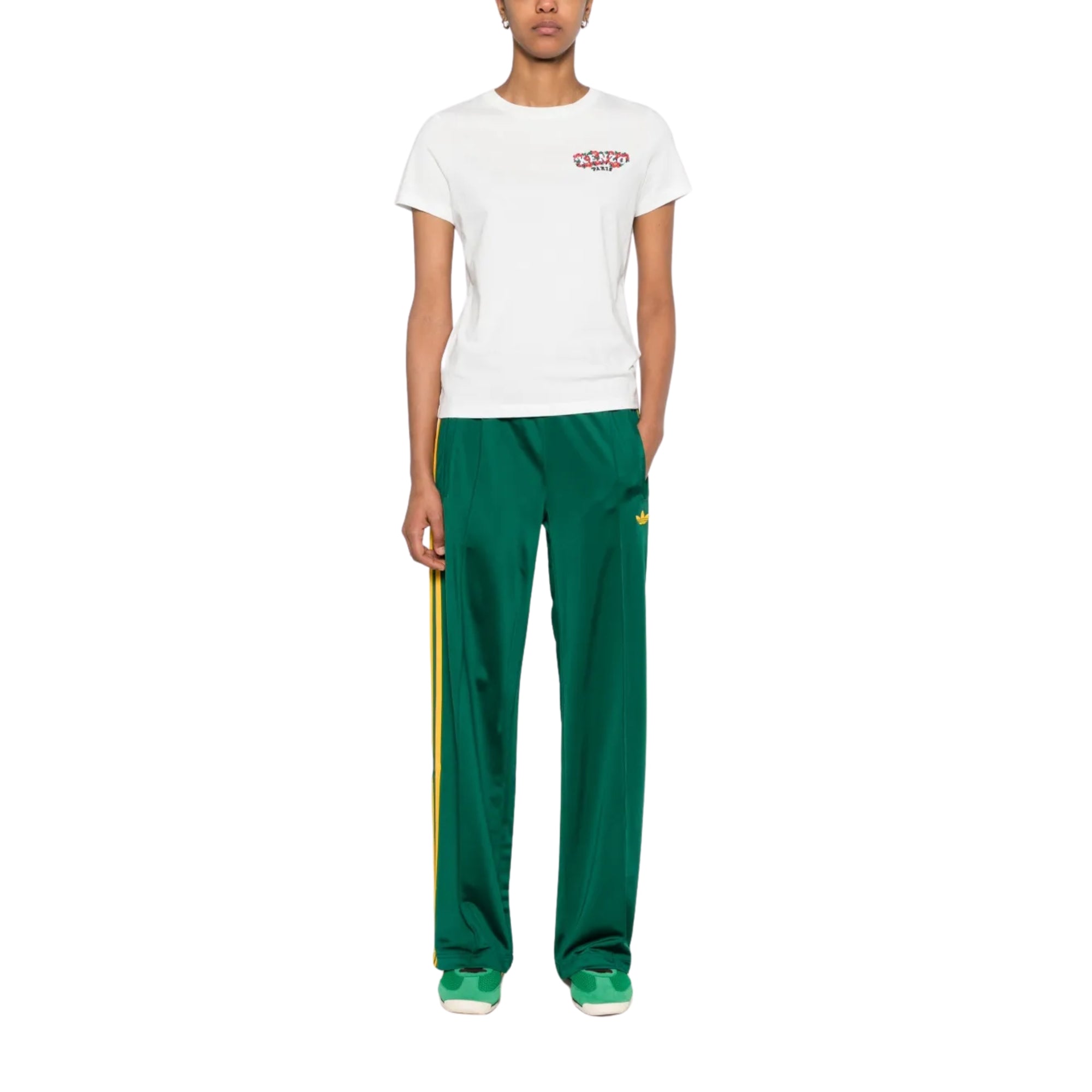 Kenzo T-Shirt Logo White-AL Capone Premium