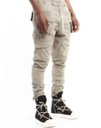 Rick Owens Cargo Pants Creatch Khaki-AL Capone Premium