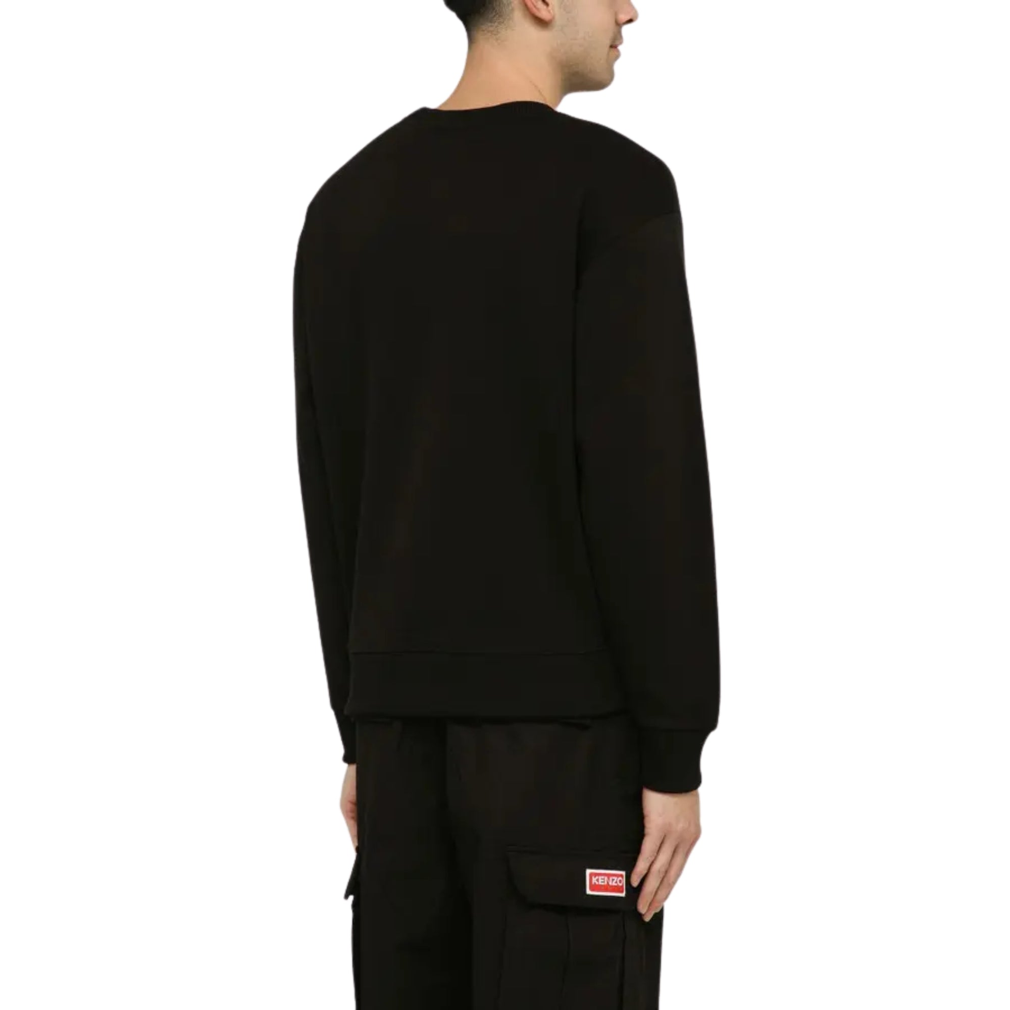 Kenzo Sweater Boke Flower Crest Black-AL Capone Premium