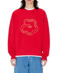 Kenzo Sweater Centre Snake Red