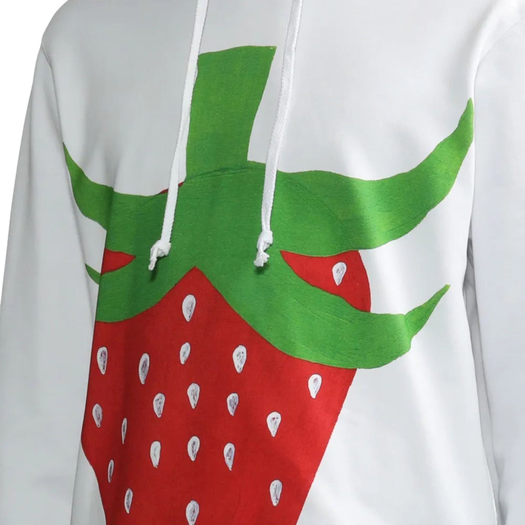 Comme Des Cargons Sweater Strawberry White-AL Capone Premium