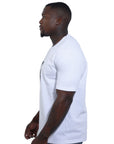 Capone T-Shirt Mexican Embroidery Slogan White-AL Capone Premium