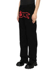 Icecream Cargo Pants Running Dog Black-AL Capone Premium