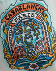 Casablanca Shorts Casa Way Skate White-Blue-AL Capone Premium
