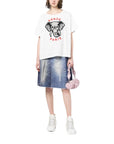 Kenzo T-Shirts Logo Elephant Off-White