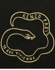 Kenzo T-Shirt Logo Gold-Black