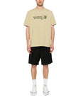 Maison Kitsune T-Shirt Racing Wheels Comfort Canvas