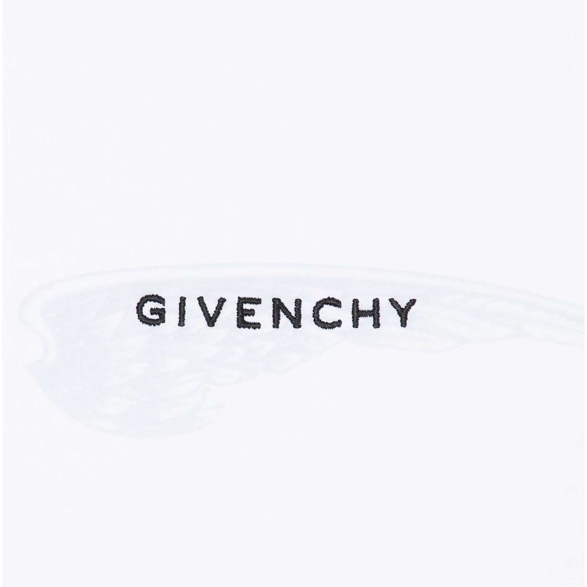 Givenchy T-Shirt Slim Fit Logo White-AL Capone Premium