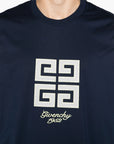 Givenchy T-Shirt Slim Fit Logo Navy