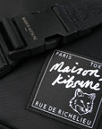 Maison Kitsune Bag Nylon Bum Black