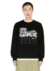 Kenzo Sweater Tiger Logo Embro Black